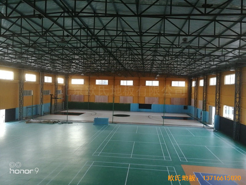 上海衛(wèi)清東路弄麥子俱樂(lè)部運(yùn)動(dòng)木地板鋪裝案例0