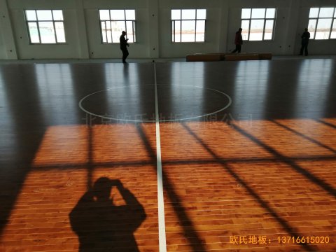 萊州銀海工業(yè)園消防特訓隊籃球館體育